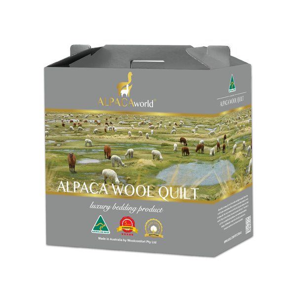 Australian Made Alpaca Wool Quilt