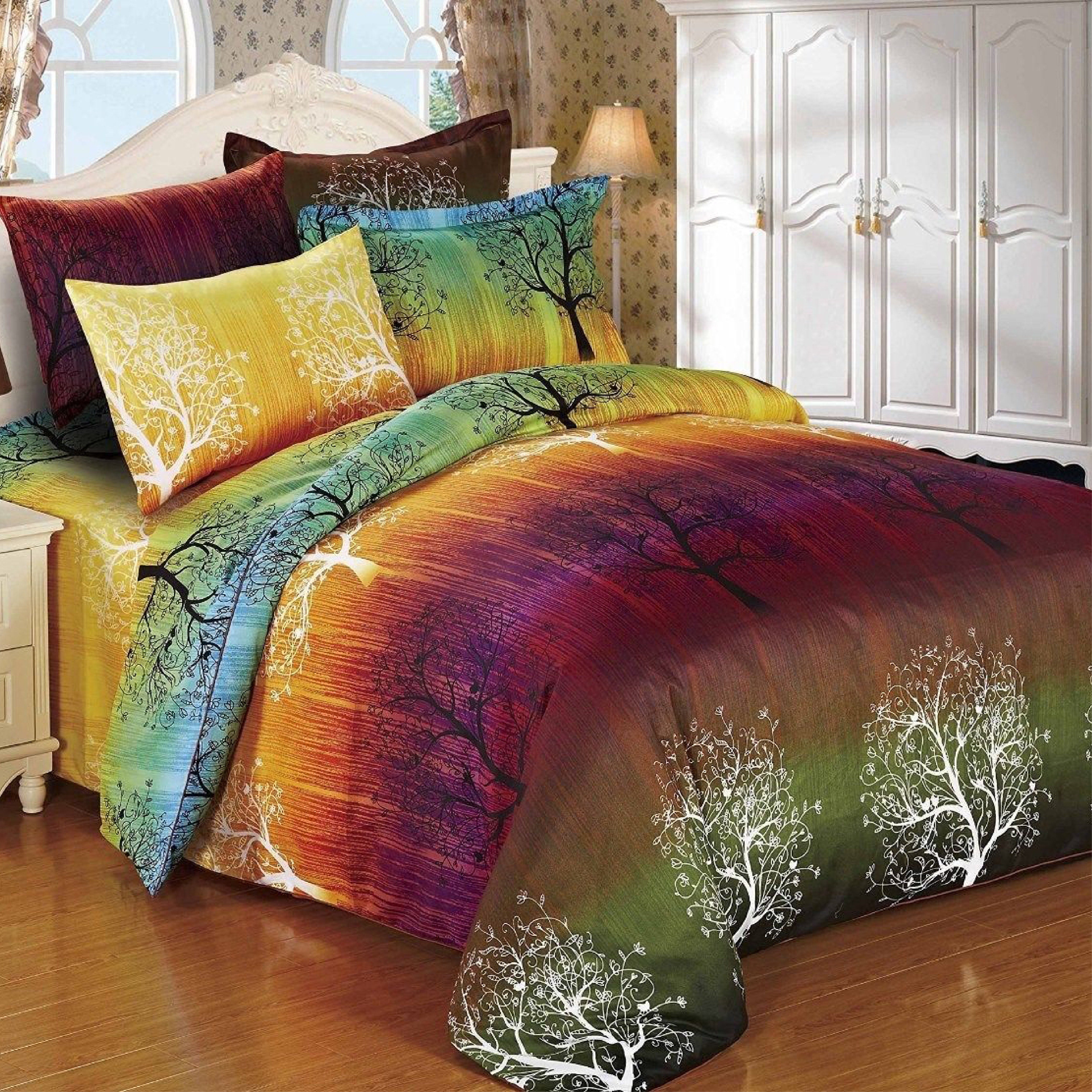 Dreamfields Magic Forest Design Quilt Doona Duvet Cover Set – Luxor Linen