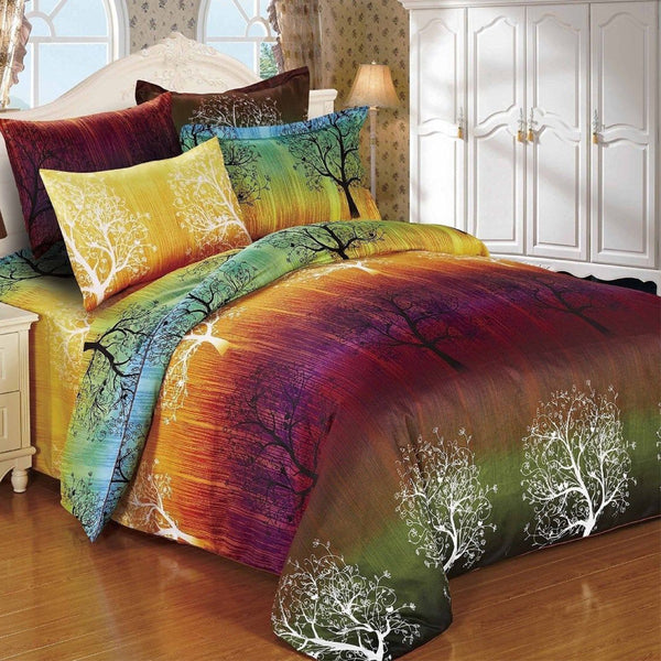 Dreamfields Magic Forest Design Quilt Doona Duvet Cover Set