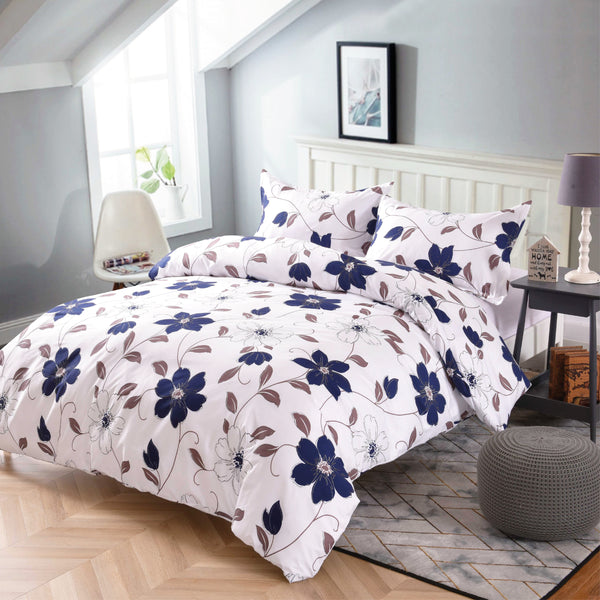Dreamfields Brunnera Design Quilt Doona Duvet Cover Set