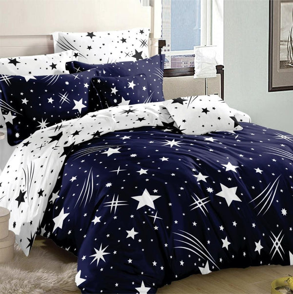Dreamfields Meteor Star Design Quilt Doona Duvet Cover Set