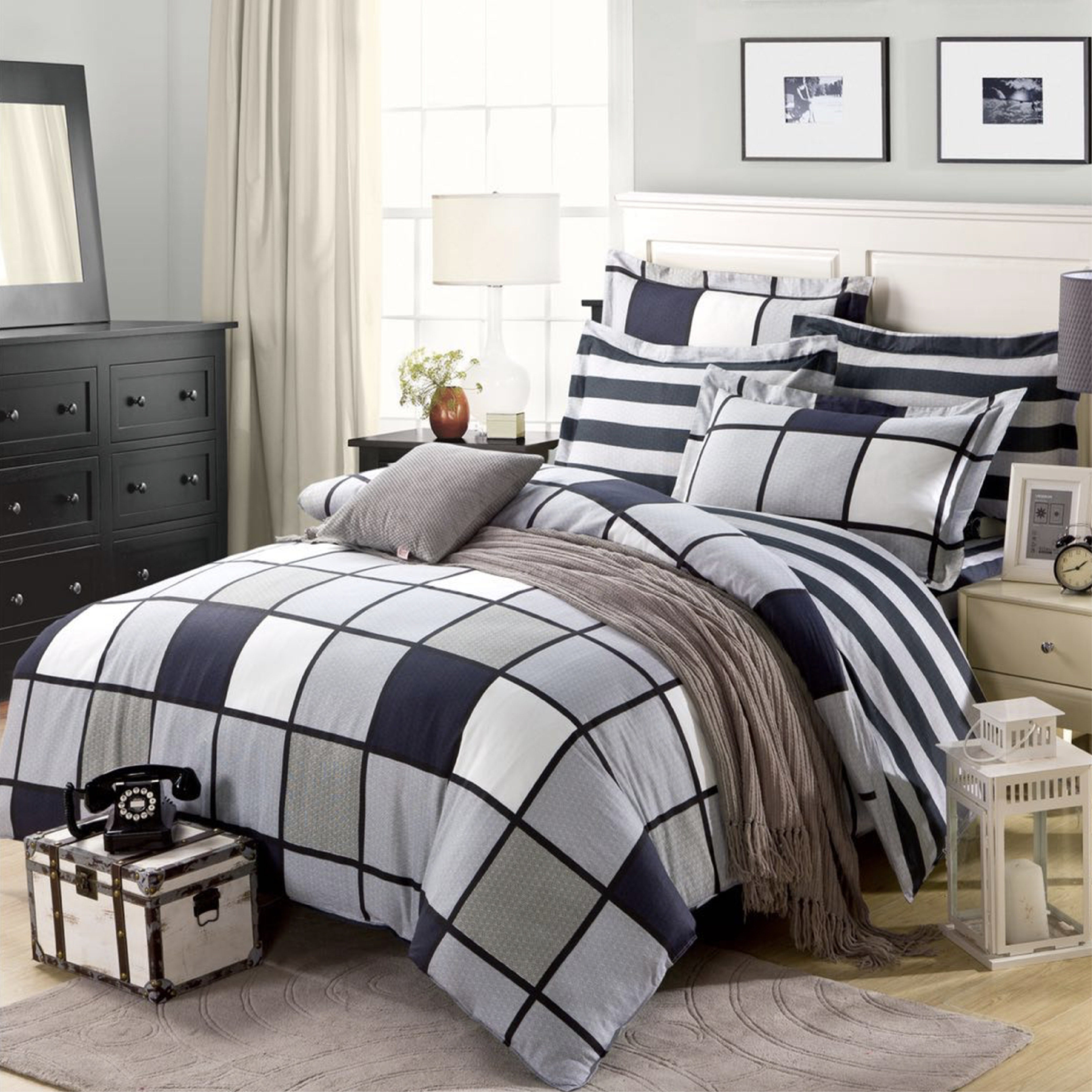 Inception Set Designer Luxor Cotton Inception Design Quilt Doona Duvet Cover Set – Luxor Linen