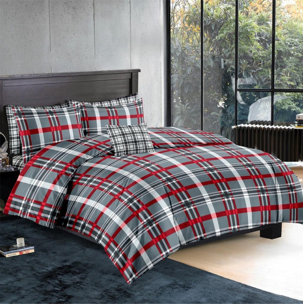 Luxor Cotton Prague Design Quilt Doona Duvet Cover Set